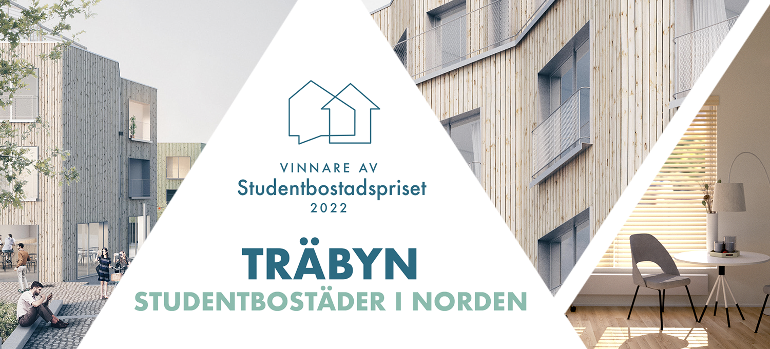 Vinnare av Studentbostadspriset 2022! 1 pm sbp vinnare